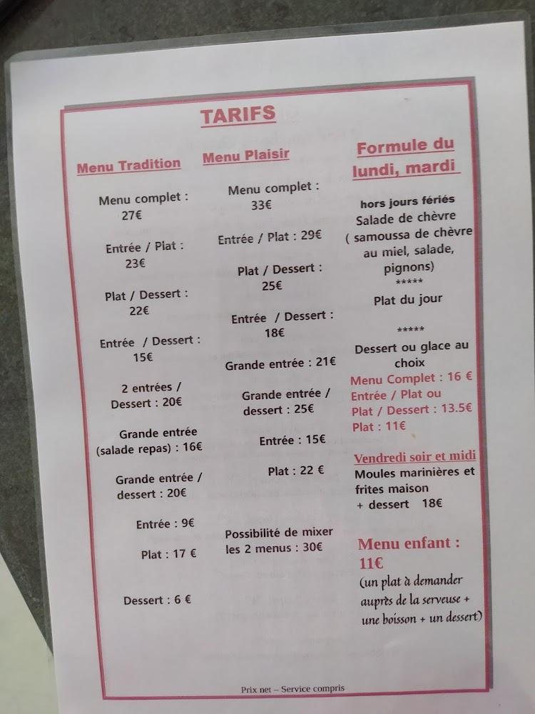 Le Jardin Secret saint Gilles gard - Menu Image 4